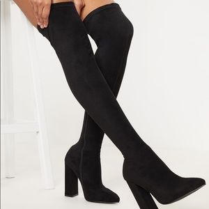 PLT thigh high boots